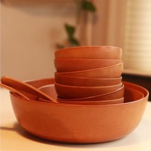 Ellingers Agatized Wood 12pc Bowl set